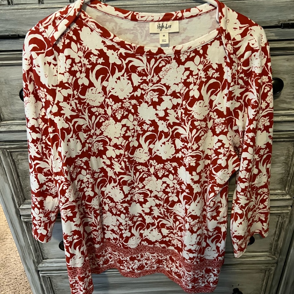 Style & Co Long Sleeve Women’s Shirt